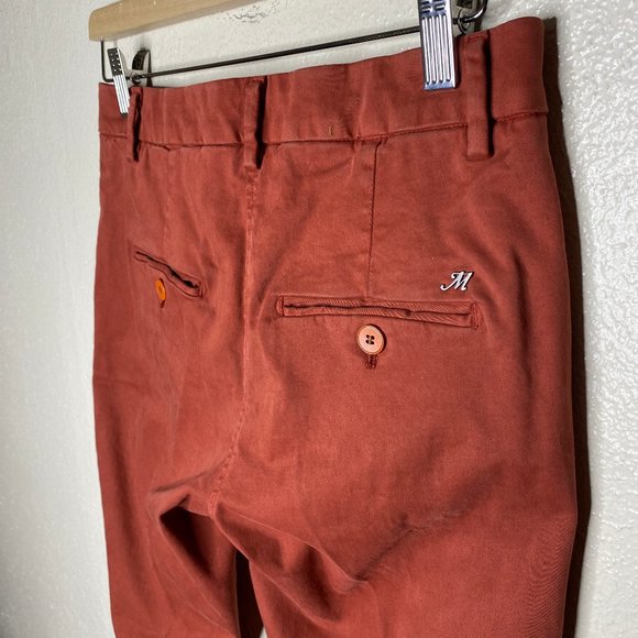 Mason’s Women Chino New York Slim Fit Pants Brick Size 40 US 4 - Picture 3 of 8